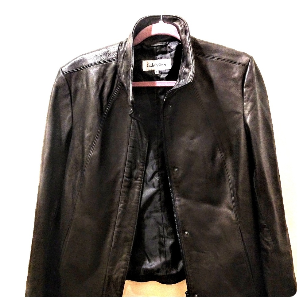 Calvin Klein Leather jacket